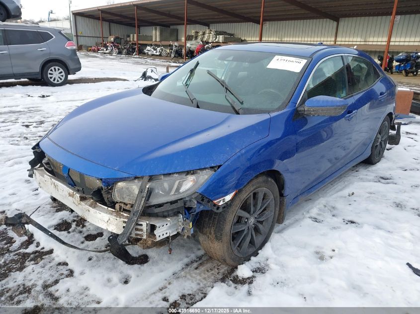 2020 Honda Civic Ex VIN: SHHFK7H65LU220552 Lot: 43916690