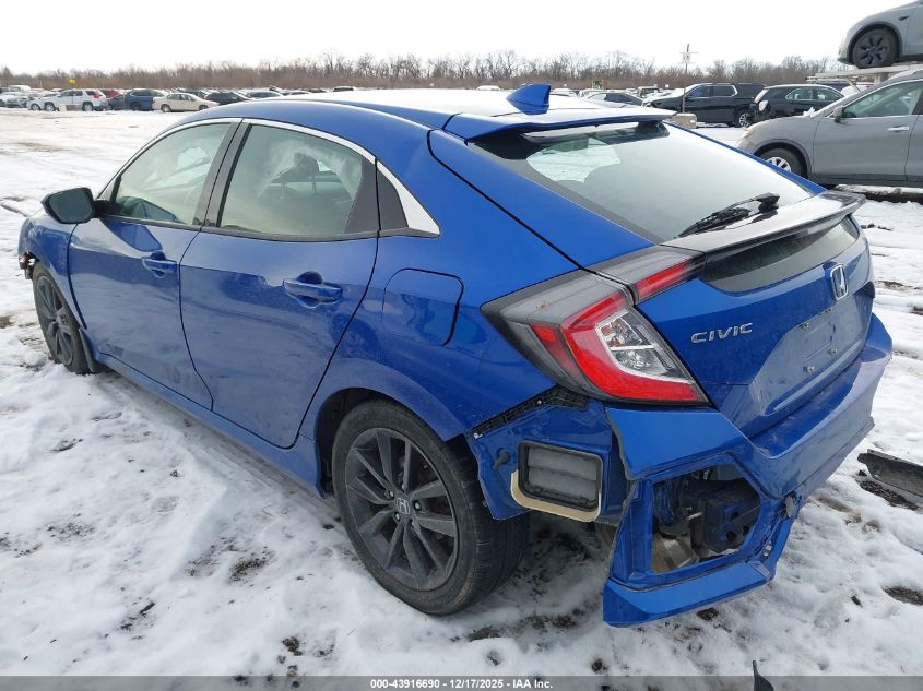 2020 Honda Civic Ex VIN: SHHFK7H65LU220552 Lot: 43916690