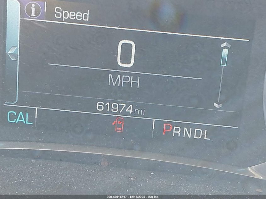 2019 Chevrolet Traverse 1Lt VIN: 1GNERGKW6KJ284017 Lot: 43916717