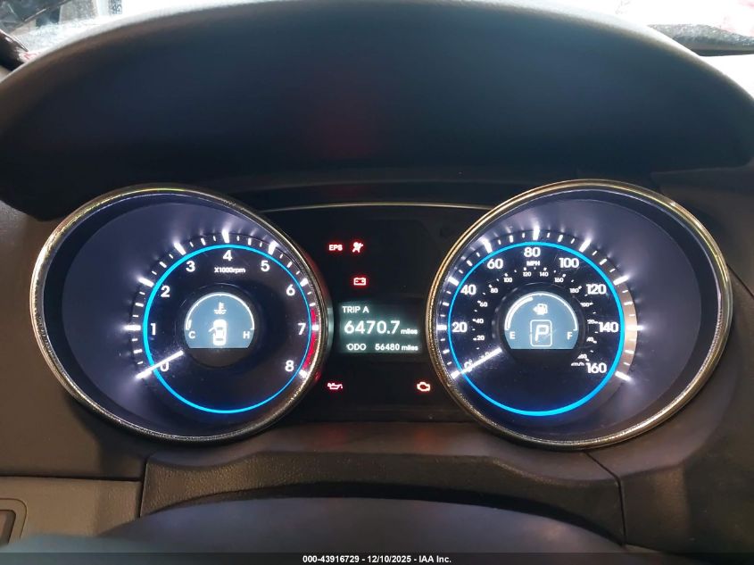 2011 Hyundai Sonata Gls VIN: 5NPEB4AC5BH105543 Lot: 43916729