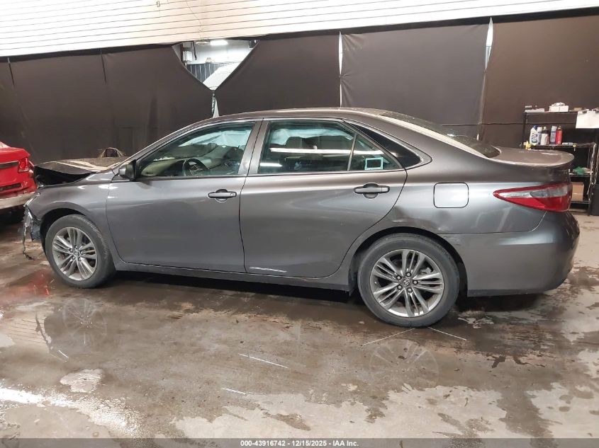 2015 Toyota Camry Se VIN: 4T1BF1FK4FU114196 Lot: 43916742