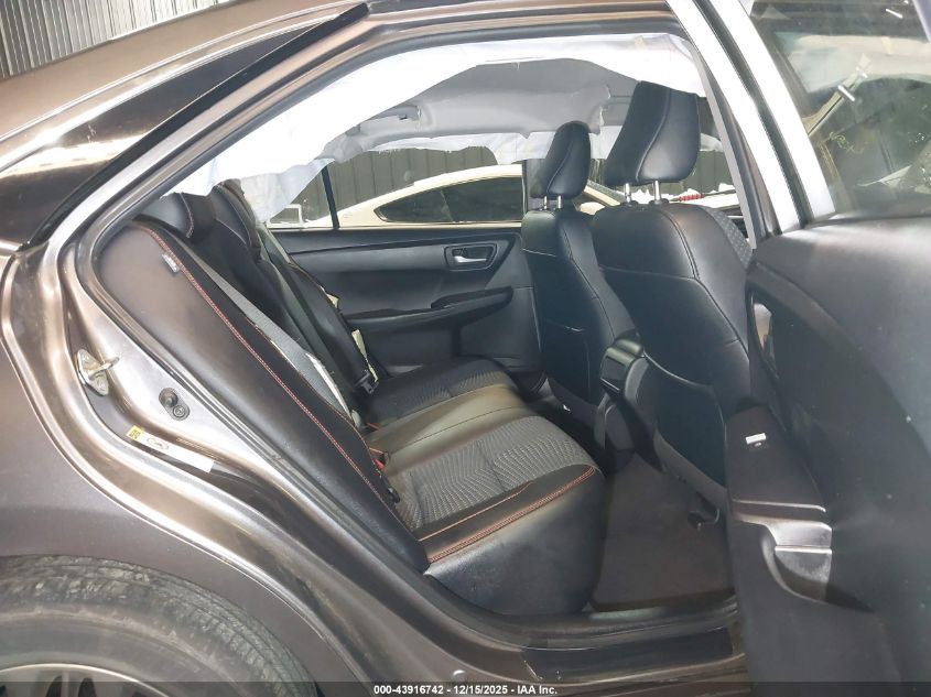 2015 Toyota Camry Se VIN: 4T1BF1FK4FU114196 Lot: 43916742