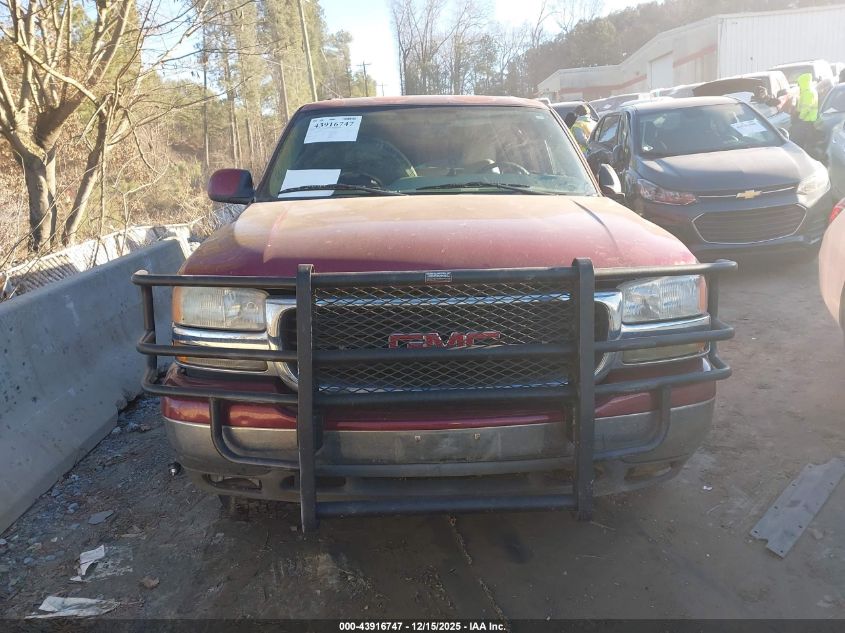 2004 GMC Yukon Slt VIN: 1GKEC13ZX4J253991 Lot: 43916747