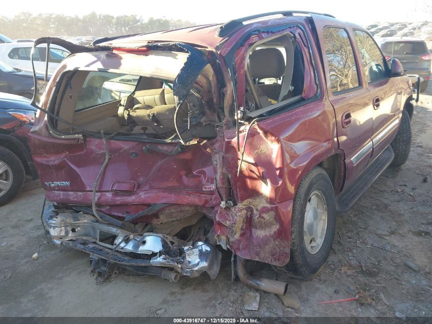 2004 GMC Yukon Slt VIN: 1GKEC13ZX4J253991 Lot: 43916747