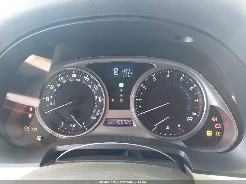 2010 Lexus Is 250 VIN: JTHBF5C23A5125417 Lot: 43916756