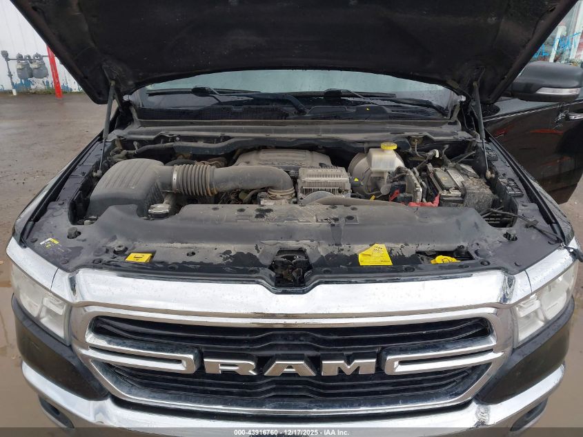 2019 Ram 1500 Big Horn/Lone Star 4X4 5'7 Box VIN: 1C6SRFFT5KN783980 Lot: 43916760