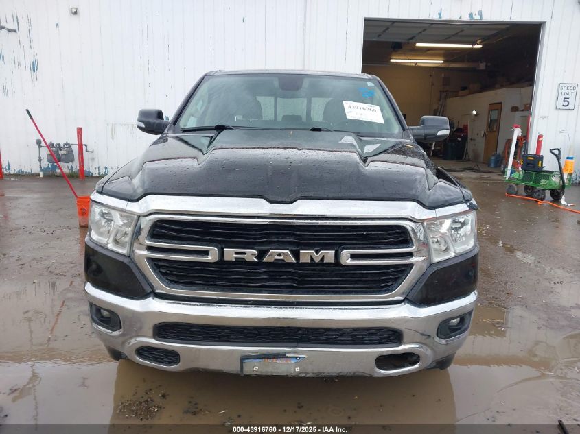 2019 Ram 1500 Big Horn/Lone Star 4X4 5'7 Box VIN: 1C6SRFFT5KN783980 Lot: 43916760