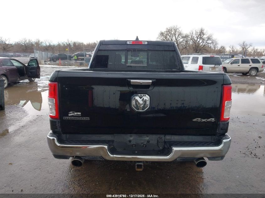 2019 Ram 1500 Big Horn/Lone Star 4X4 5'7 Box VIN: 1C6SRFFT5KN783980 Lot: 43916760