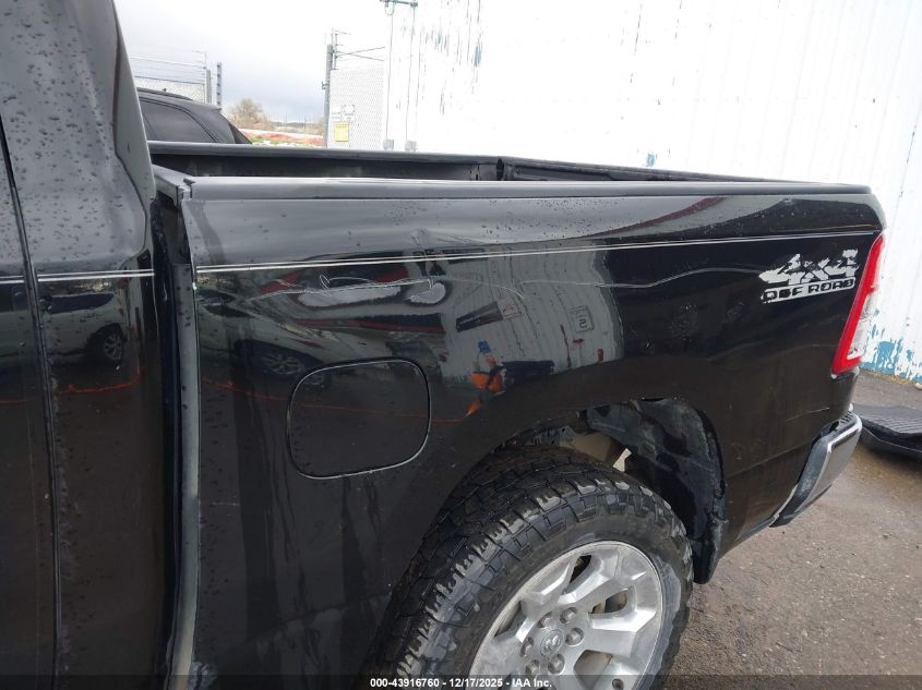 2019 Ram 1500 Big Horn/Lone Star 4X4 5'7 Box VIN: 1C6SRFFT5KN783980 Lot: 43916760