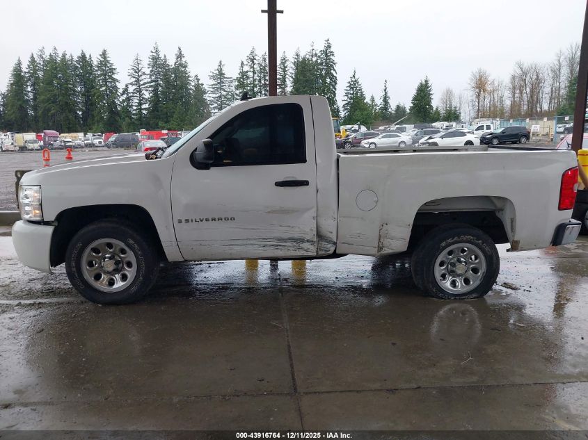 2008 Chevrolet Silverado 1500 Work Truck VIN: 1GCEC14X38Z135734 Lot: 43916764