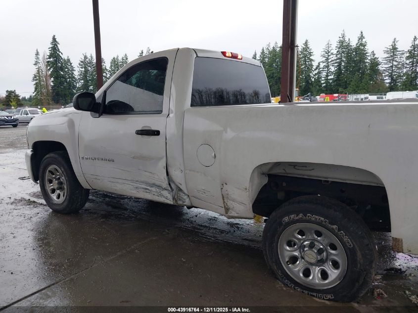 2008 Chevrolet Silverado 1500 Work Truck VIN: 1GCEC14X38Z135734 Lot: 43916764