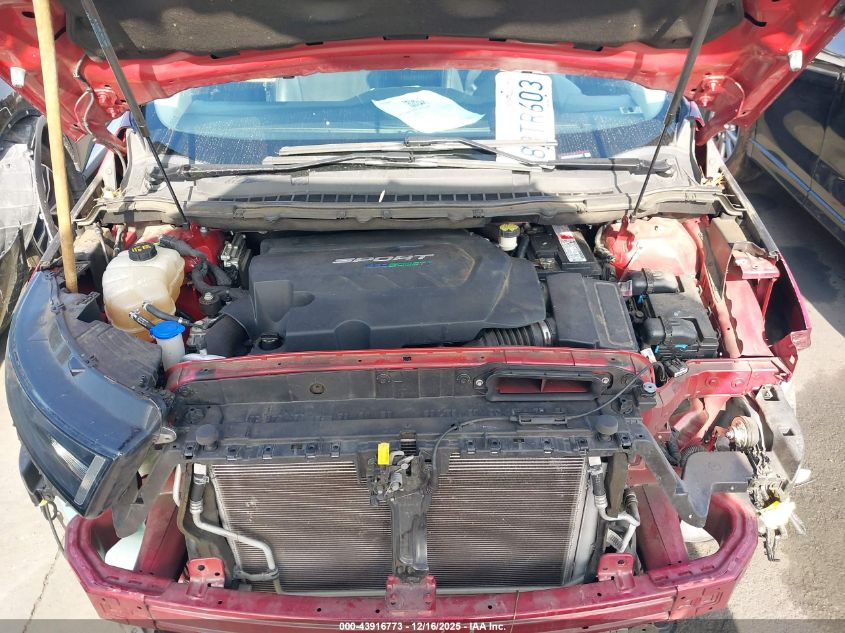 2017 Ford Edge Sport VIN: 2FMPK4AP6HBC55527 Lot: 43916773