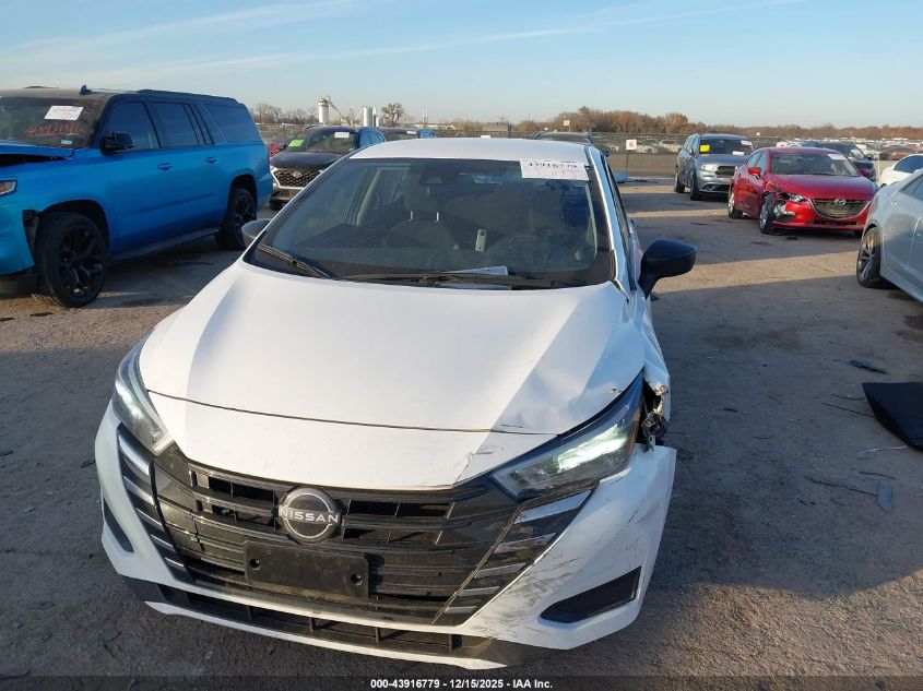 2025 Nissan Versa 1.6 S VIN: 3N1CN8DVXSL829377 Lot: 43916779