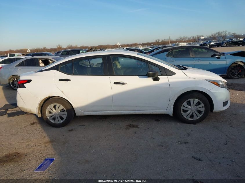 2025 Nissan Versa 1.6 S VIN: 3N1CN8DVXSL829377 Lot: 43916779