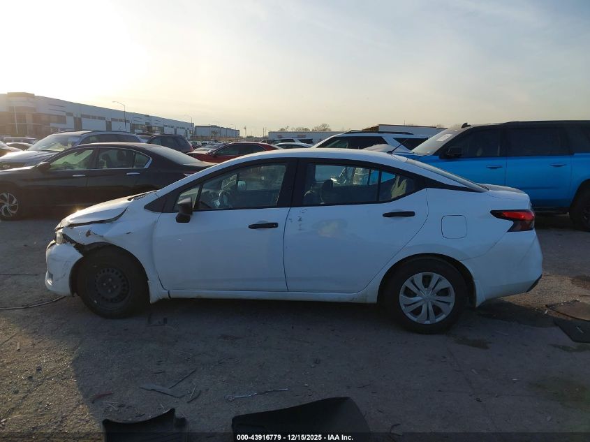 2025 Nissan Versa 1.6 S VIN: 3N1CN8DVXSL829377 Lot: 43916779