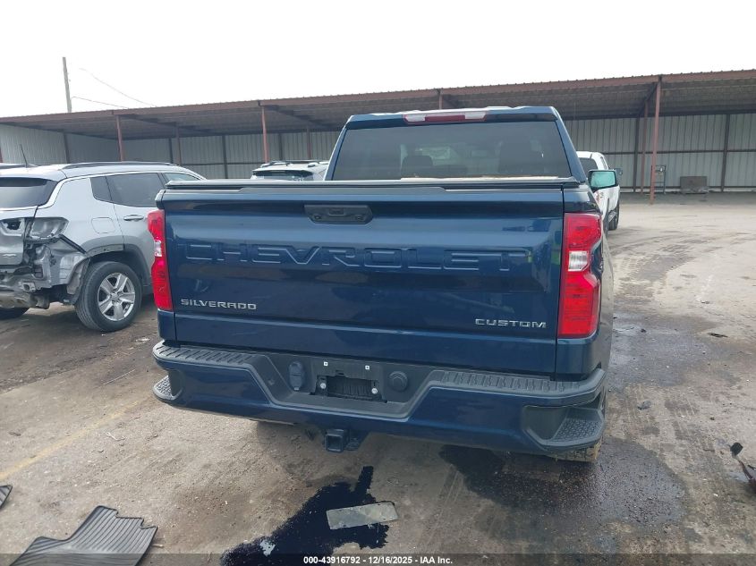 2023 Chevrolet Silverado 1500 2Wd Short Bed Custom VIN: 3GCPABEK5PG203568 Lot: 43916792
