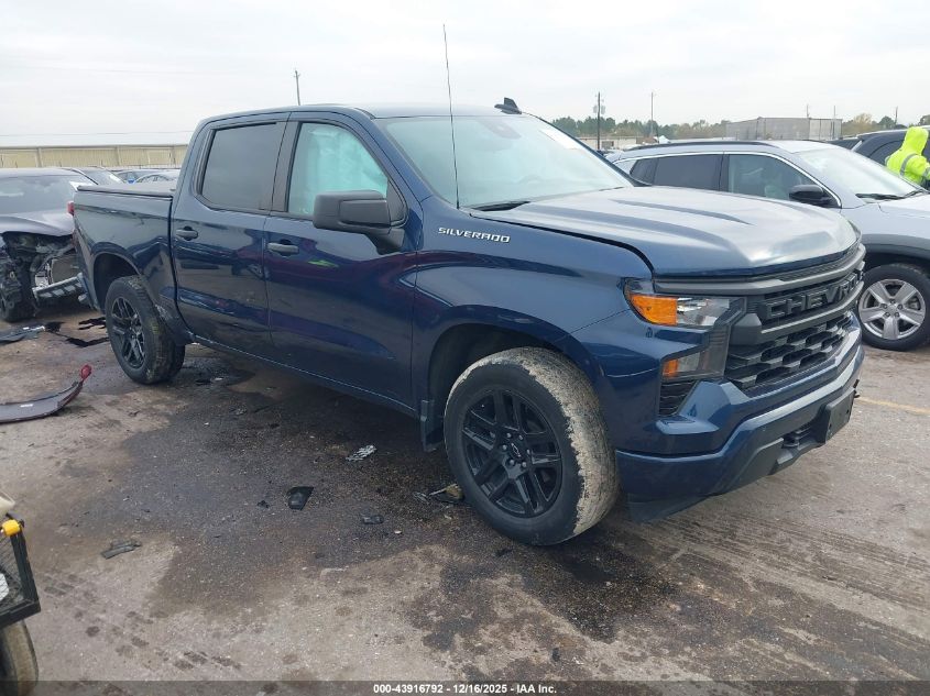 2023 Chevrolet Silverado 1500 2Wd Short Bed Custom VIN: 3GCPABEK5PG203568 Lot: 43916792