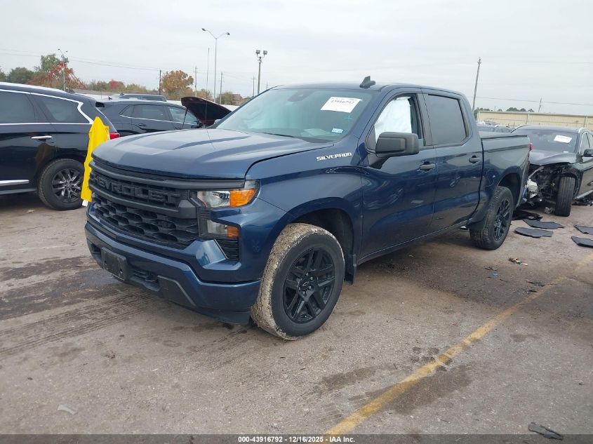 2023 Chevrolet Silverado 1500 2Wd Short Bed Custom VIN: 3GCPABEK5PG203568 Lot: 43916792