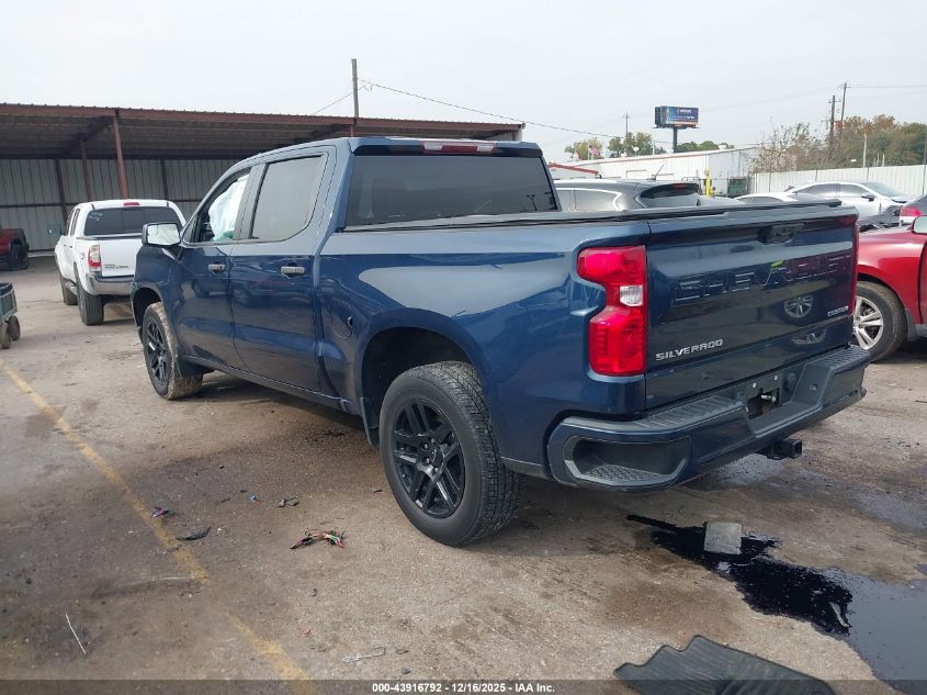 2023 Chevrolet Silverado 1500 2Wd Short Bed Custom VIN: 3GCPABEK5PG203568 Lot: 43916792