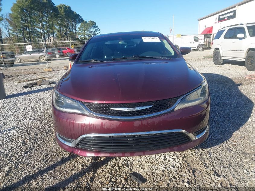 2015 Chrysler 200 Limited VIN: 1C3CCCAB7FN718411 Lot: 43916805