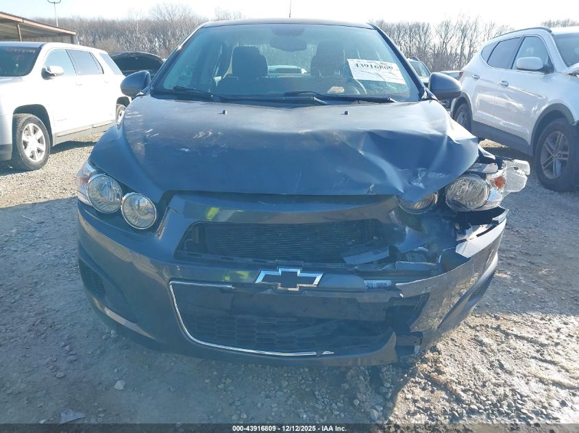 2013 Chevrolet Sonic Lt Auto VIN: 1G1JC5SH6D4243881 Lot: 43916809