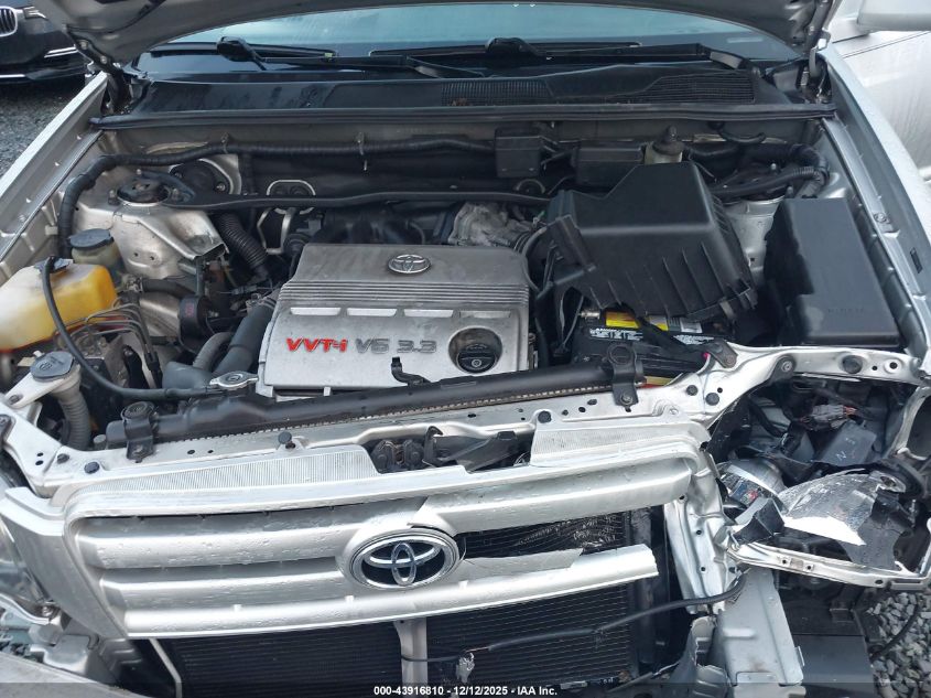 2006 Toyota Highlander V6 VIN: JTEEP21A060178449 Lot: 43916810