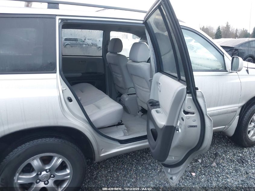 2006 Toyota Highlander V6 VIN: JTEEP21A060178449 Lot: 43916810