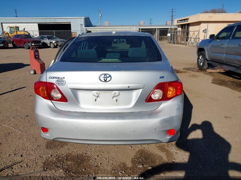 2009 Toyota Corolla Le VIN: JTDBL40E299065332 Lot: 43916815