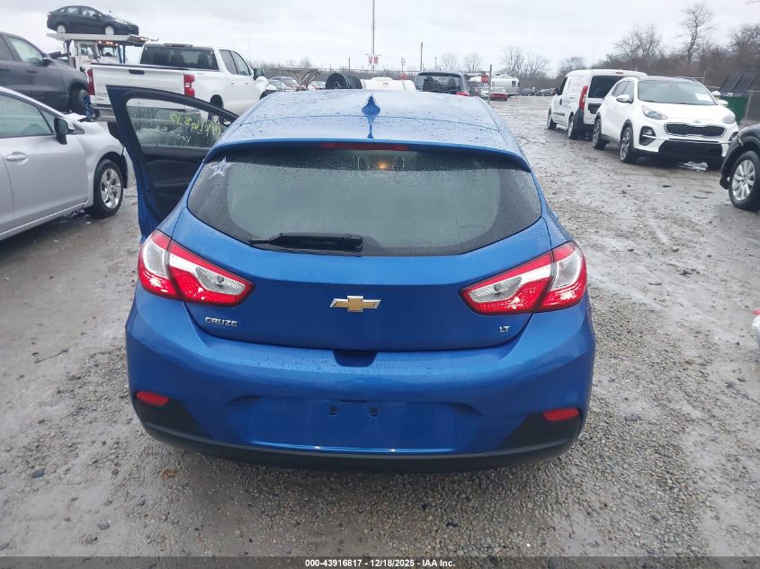 2018 Chevrolet Cruze Lt Auto VIN: 3G1BE6SM3JS654538 Lot: 43916817
