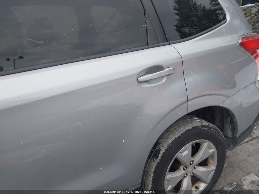 2016 Subaru Forester 2.5I Premium VIN: JF2SJADC9GH426136 Lot: 43916819