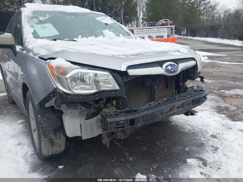 2016 Subaru Forester 2.5I Premium VIN: JF2SJADC9GH426136 Lot: 43916819