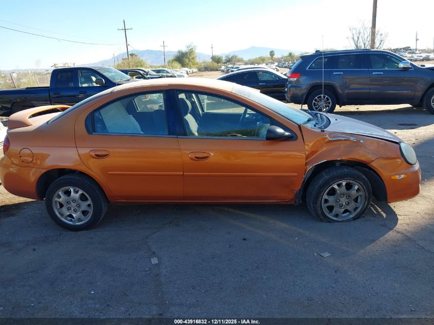2005 Dodge Neon Sxt VIN: 1B3ES56C45D214439 Lot: 43916832