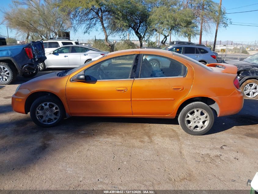 2005 Dodge Neon Sxt VIN: 1B3ES56C45D214439 Lot: 43916832