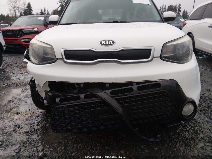 2016 Kia Soul + VIN: KNDJP3A51G7237884 Lot: 43916854