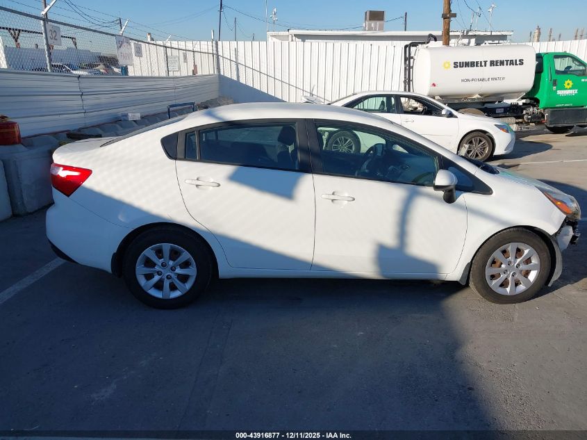 2013 Kia Rio Lx VIN: KNADM4A32D6177543 Lot: 43916877