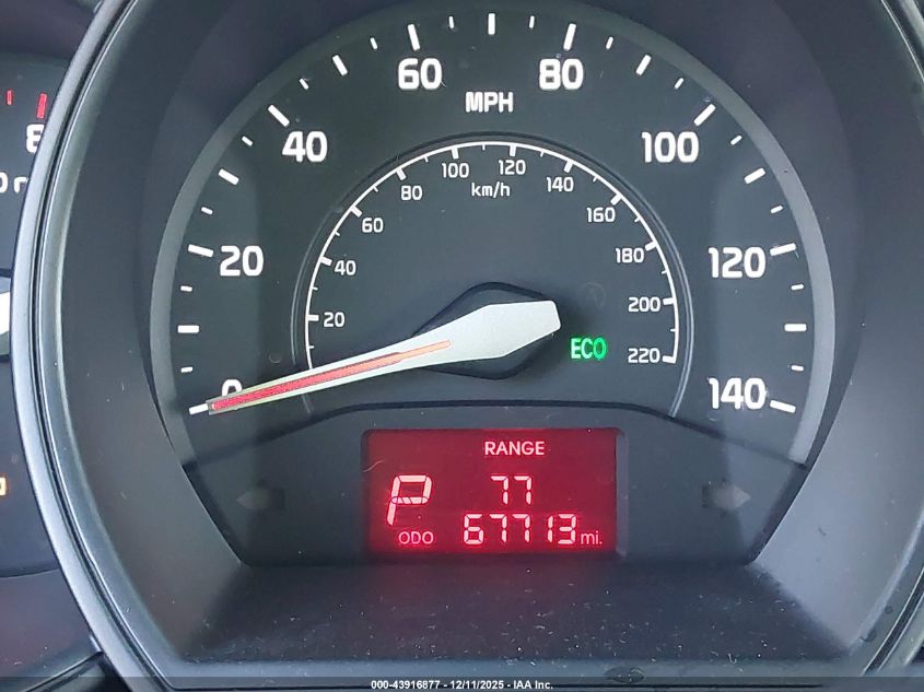 2013 Kia Rio Lx VIN: KNADM4A32D6177543 Lot: 43916877