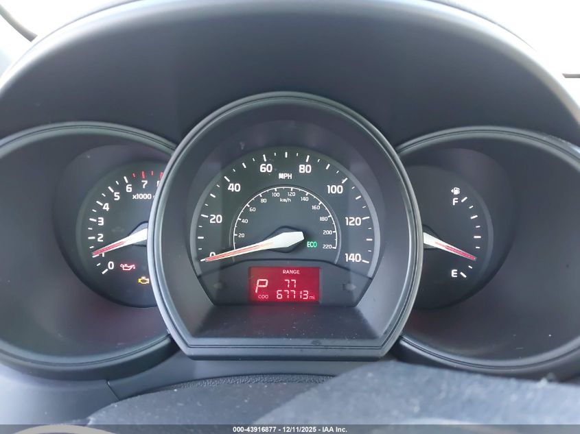 2013 Kia Rio Lx VIN: KNADM4A32D6177543 Lot: 43916877