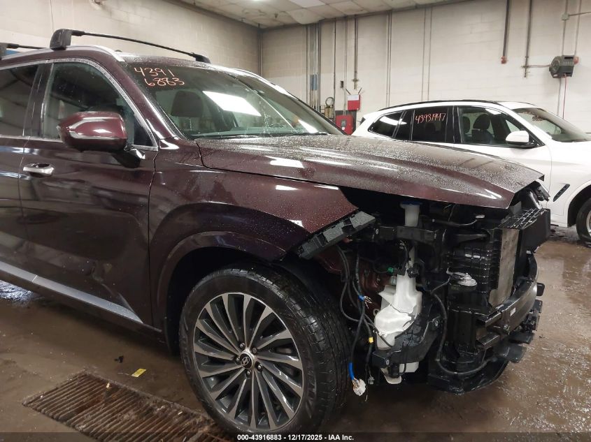 2023 Hyundai Palisade Calligraphy VIN: KM8R7DGE2PU631875 Lot: 43916883