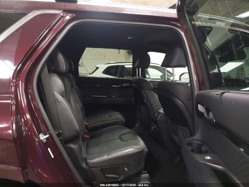 2023 Hyundai Palisade Calligraphy VIN: KM8R7DGE2PU631875 Lot: 43916883