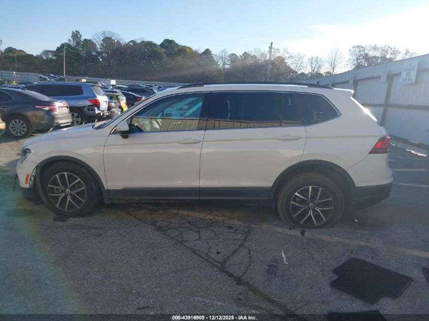 2021 Volkswagen Tiguan 2.0T Se/2.0T Se R-Line Black/2.0T Sel VIN: 3VV3B7AXXMM046628 Lot: 43916909