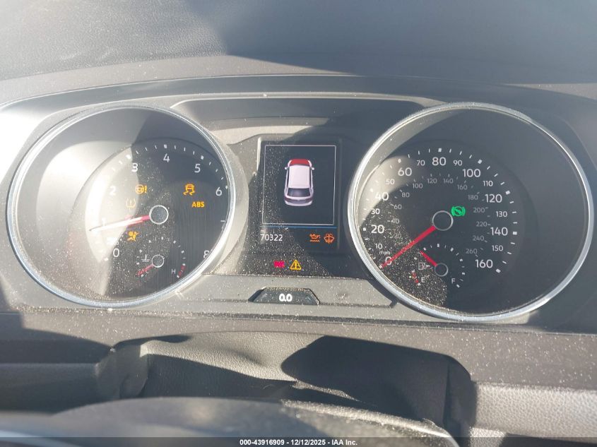 2021 Volkswagen Tiguan 2.0T Se/2.0T Se R-Line Black/2.0T Sel VIN: 3VV3B7AXXMM046628 Lot: 43916909