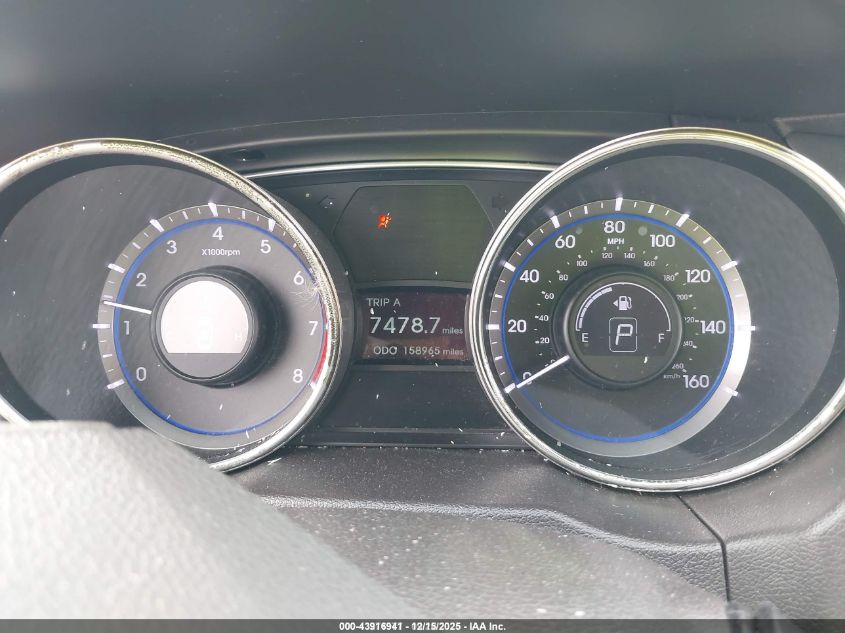 2011 Hyundai Sonata Gls VIN: 5NPEB4AC8BH108436 Lot: 43916941