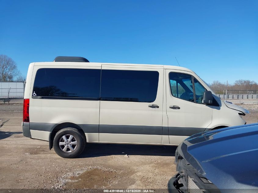 2021 Mercedes-Benz Sprinter 1500 High Roof I4 VIN: W1Z70FGY6MT067078 Lot: 43916946