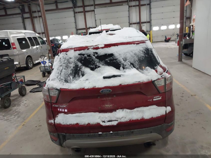 2018 Ford Escape Sel VIN: 1FMCU0HD8JUC58717 Lot: 43916964