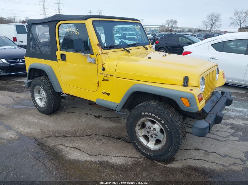 2000 Jeep Wrangler Sport