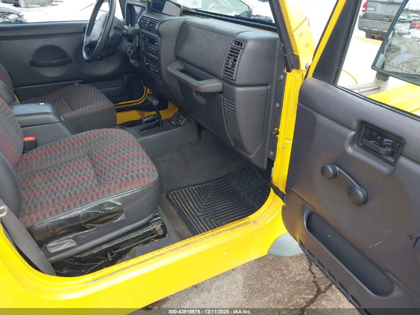 2000 Jeep Wrangler Sport VIN: 1J4FA49SXYP743605 Lot: 43916976