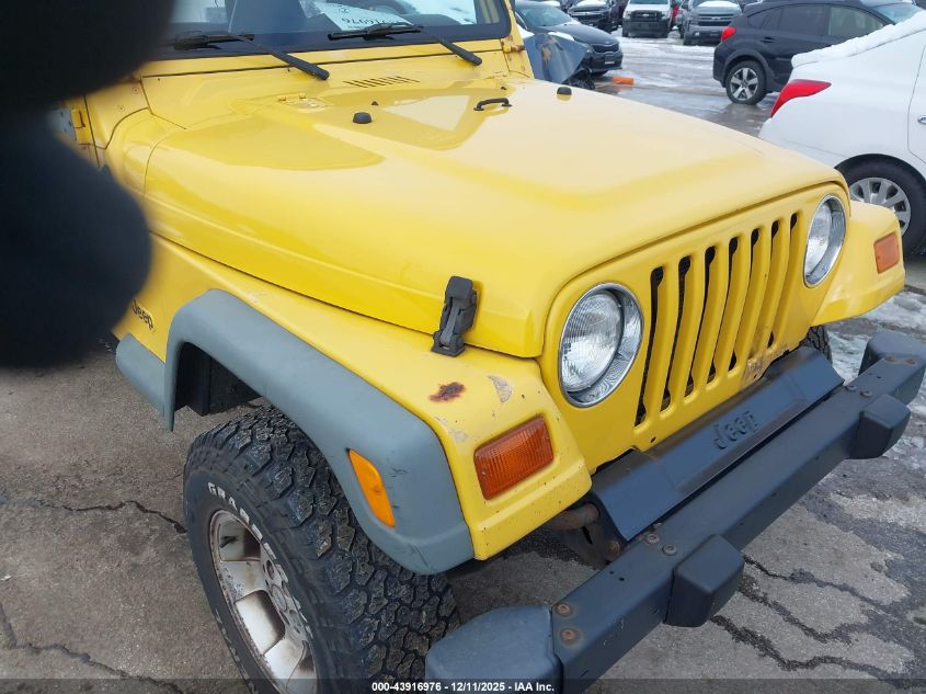 2000 Jeep Wrangler Sport VIN: 1J4FA49SXYP743605 Lot: 43916976
