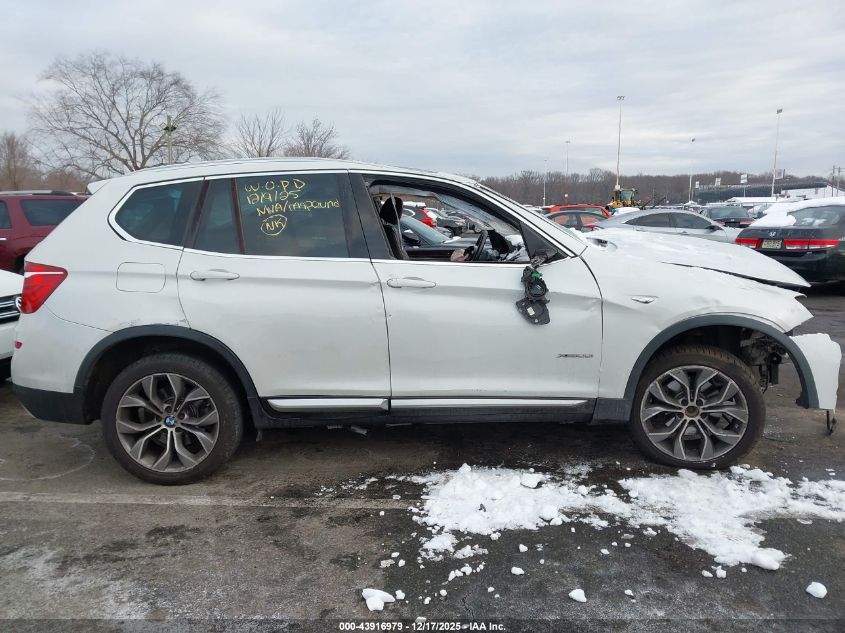 2016 BMW X3 xDrive28I VIN: 5UXWX9C59G0D83370 Lot: 43916979