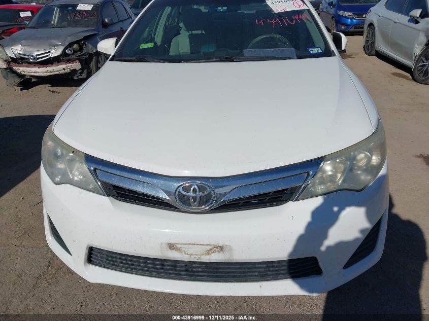 2014 Toyota Camry Le VIN: 4T4BF1FK5ER390813 Lot: 43916999