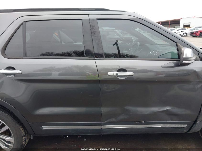 2018 Ford Explorer Platinum VIN: 1FM5K8HT2JGA79768 Lot: 43917004